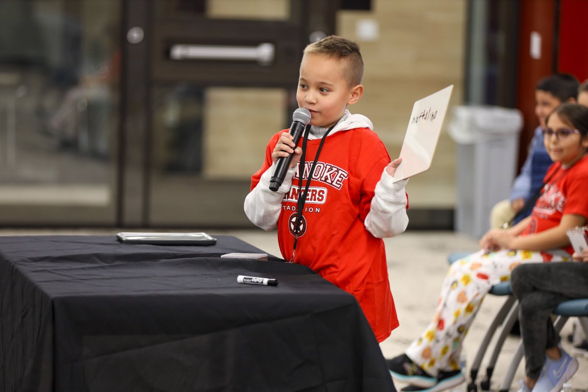 NorthwestISD's tweet photo. Congratulations to the 31 students who competed in Northwest ISD's fourth annual Spanish Spelling Bee today! 

The annual event challenges students to correctly spell difficult and unique vocabulary words in Spanish.

¡Buen trabajo, estudiantes! 

📷: https://t.co/1lN0UWGv7c https://t.co/oXZrEBCu37