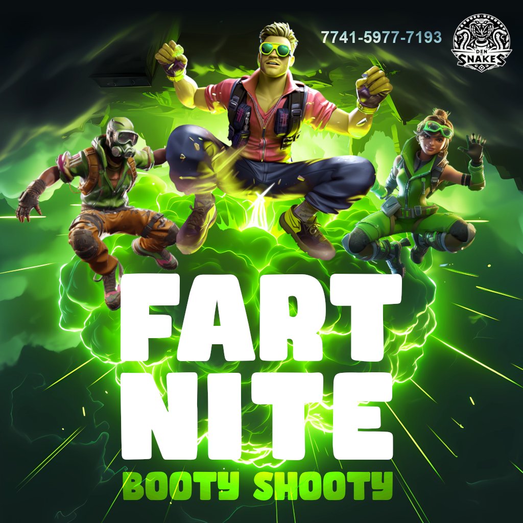 BlueThunderReal's tweet photo. Two friends of mine left their job at a big game studio to  create fun little party game modes within #FortniteCreative 

Their first one is called Fartnite: Booty Shooty and it's wild lol any support is super appreciated! 

Island Code: 7741-5977-7193 https://t.co/bCQRmHLCHq