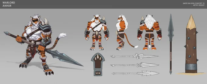  In case you guys need a Concept Artist for #Smite2 I'm here! :')