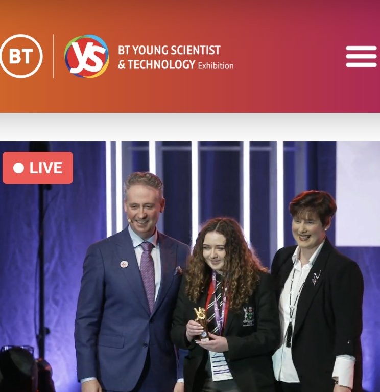 Congratulations to Philippa McIntosh who won the Best Runner Up Individual Award @BTYSTE with her project: Beyond numbers: The textual challenge of Junior Cycle maths for Dyslexic Students. What an achievement! 👏👏👏