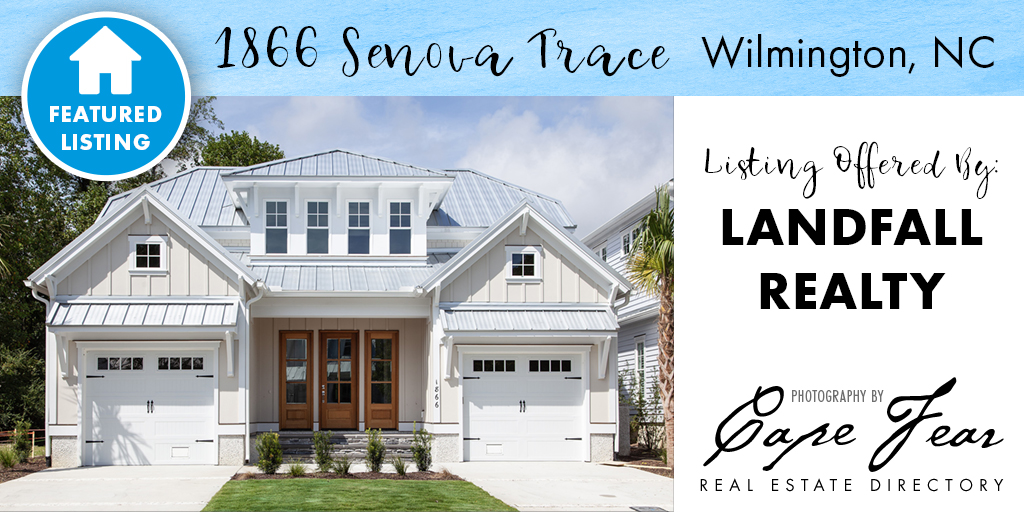 cfredonline's tweet photo. 👇 FEATURED LISTING 👇 🏠 
1866 Senova Trace | Wilmington, NC 
Learn More ➡️ https://t.co/51Imlvq94i   

New construction 4BR/4BA #home in The Battery Park community inside Landfall offered by @LandfallRealty  

#homeforsale #Listing #wilmingtonncrealestate #realestatephotos https://t.co/OvClE8987n