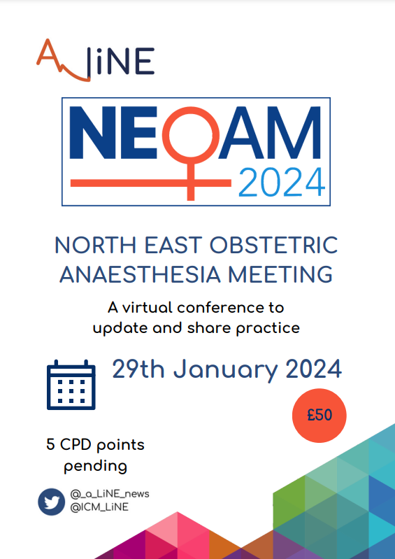 Only 2 weeks left to sign up for NEOAM 2024! Approved for 5 CPD points from RCoA