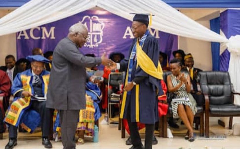 "From St. Thomas Aquinas to university triumphs
- a journey marked by knowledge and resilience.
Cheers to the old quiz boy on conquering new horizons!
Congratulations to Bright Asiedu, NSMQ 2017
contestant of St. Thomas Aquinas
SHS, for graduating from Accra College of Medicine
