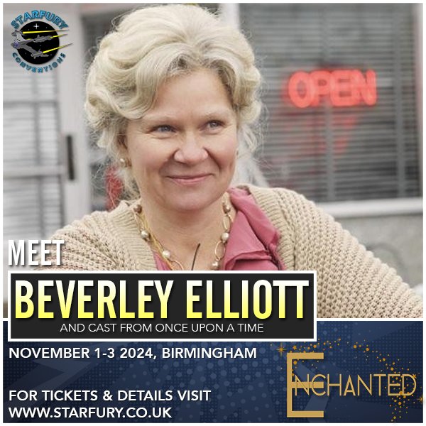 Joining us for Starfury Enchanted 4 this November will be @thereelbeverley 

starfury.co.uk