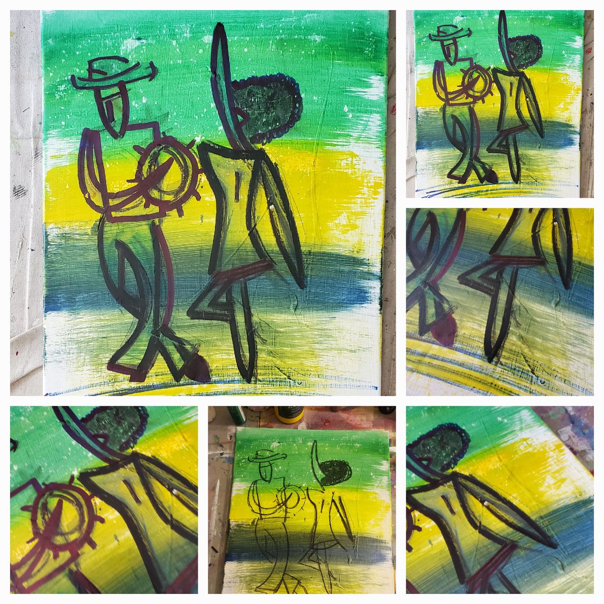 The_InnerVortex's tweet image. Gafieira
All paintings are for SALE : 
Size: 20x16 inches
Price : $ 75 usd + shipping
Acrylic on canvas
#Canvasmolester
#brasil #brazilian #modernartwork #modernartgallery #wwaunited #artcollectorworld #modernarts #contemporaryartists #abstractonly #abstractartorg #abstractart