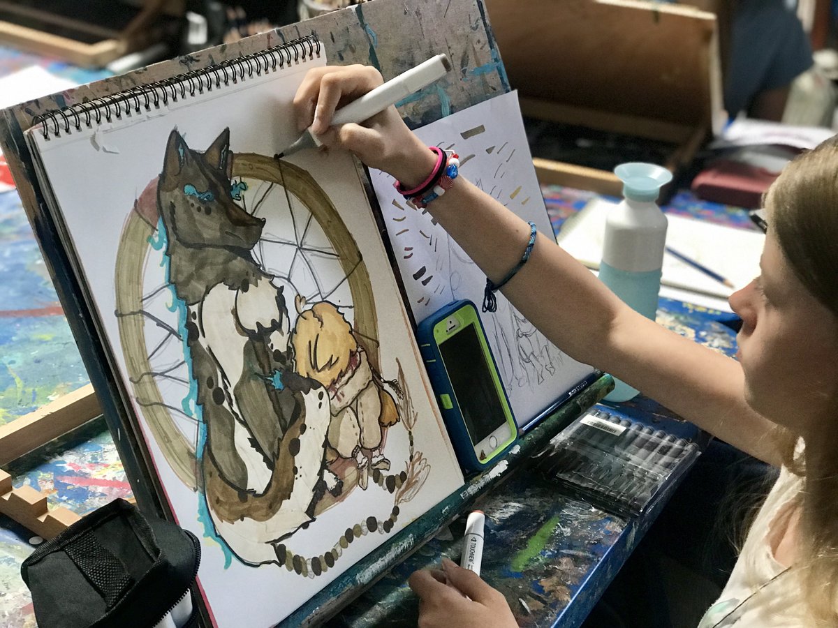 Anime &amp; Manga for Beginner (TEENS)
Now on Saturday mornings at the studio
creativelywildartstudio.com/teen-art-class…

#CreativelyWild #AnimeArtClasses #BrooklynMangaClasses #ArtClassesforTeens #TeenManga