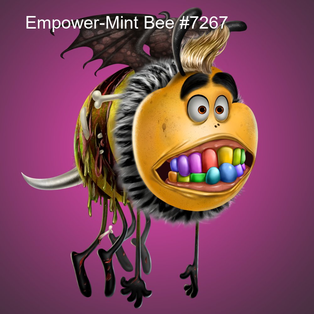 🐝SBU Bee #7266 🔥Has resold today for:🔥 ➡️0.1769 #ETH⬅️ 💎($459.16 USD) #NFTs #NFTCommmunity Get a DAO Membership Bee for yourself at: opensea.io/collection/soc…