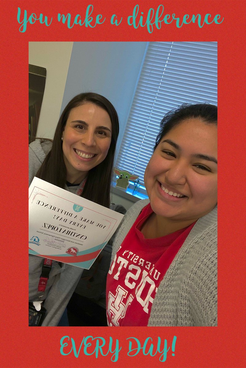 Ms. Lopez makes a difference every day @ME_Mustangs and @BPE_Broncos “because she welcomed me with open arms and is always willing to help. She works hard but plays even harder. She brings so much spirit and is a great example of balance” - Ms. Gonzalez. Awesome!! @FortBendISD