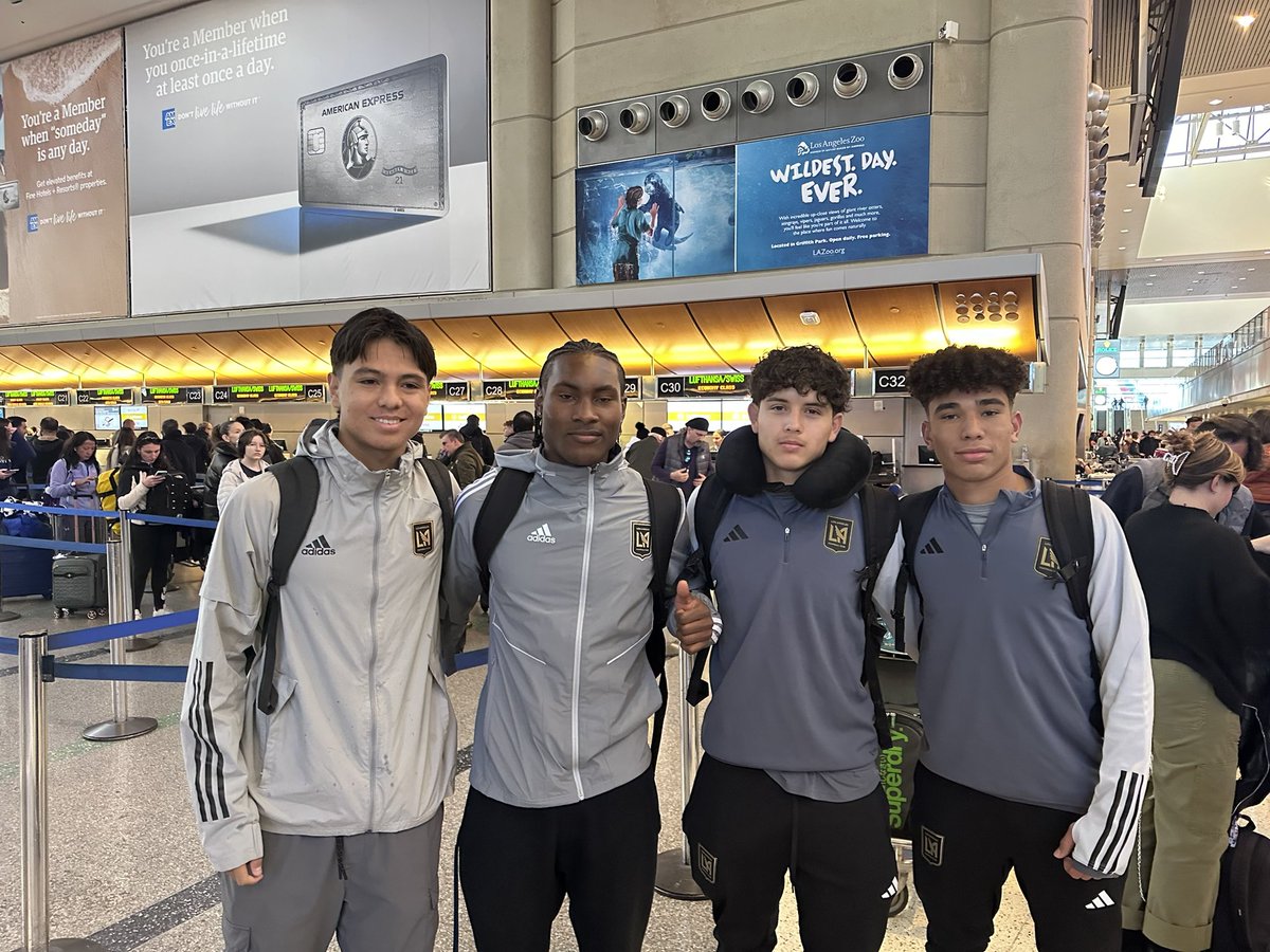 LA ➡️ Germany

Adrian Wibowo, Ajani Nixon, James Arteaga, and Matias Wanchope are headed to Munich for a week of training and development with <a href="/FCBayern/">FC Bayern München</a>.