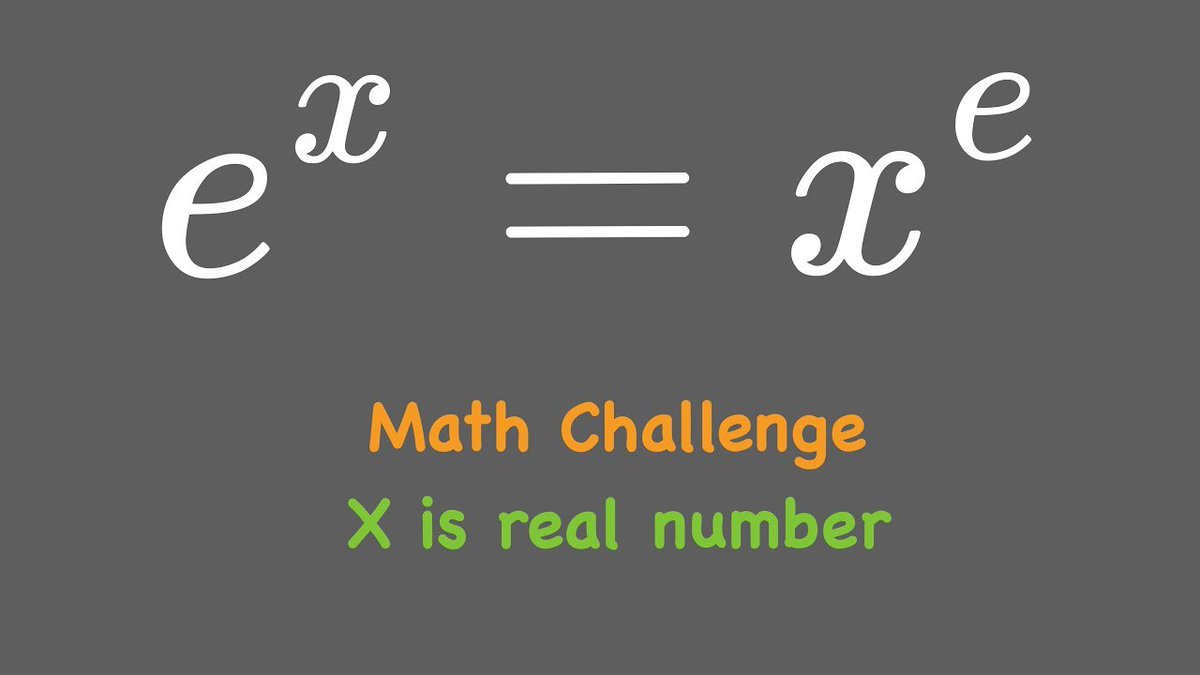The Equation Look Likes Easy | I Compose This Problem 
#mathchallenge #mathtricks #exponentialproblemexample
youtu.be/I4t5WNWLyzw?si… via @YouTube @Apple @GoodnotesApp