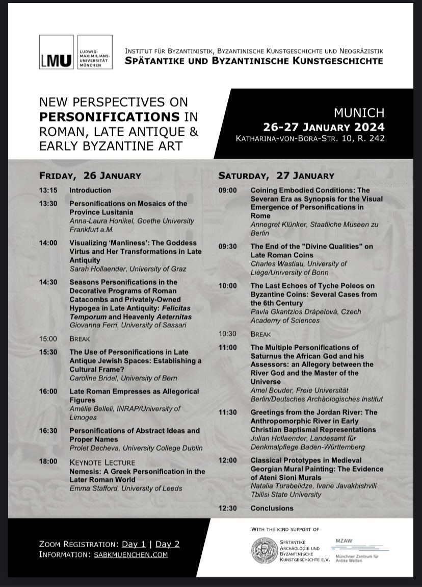 Looking forward to Prolet’s upcoming workshop on late antique personifications, which can be attended virtually!