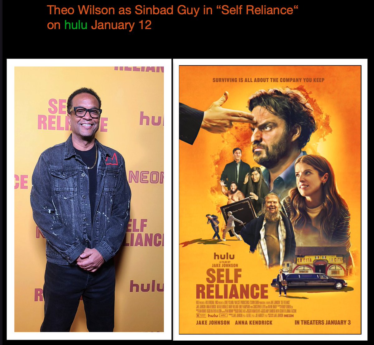 #SelfReliance #hulu #NowStreaming with #jakejohnson @AnnaKendrick47