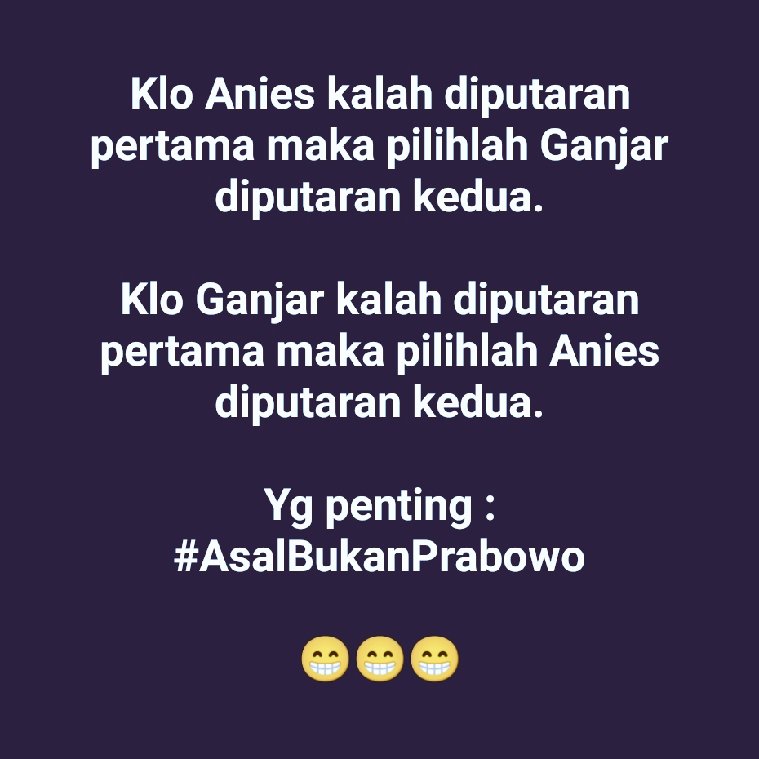 Setuju gk gaes...? 😁😁😁