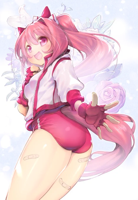 今日はハルウララさん!ブルマの側面に白いライン入ってたほうが好きなので入れてみました!いかがでしょうか#ウマ娘プリティーダービー 