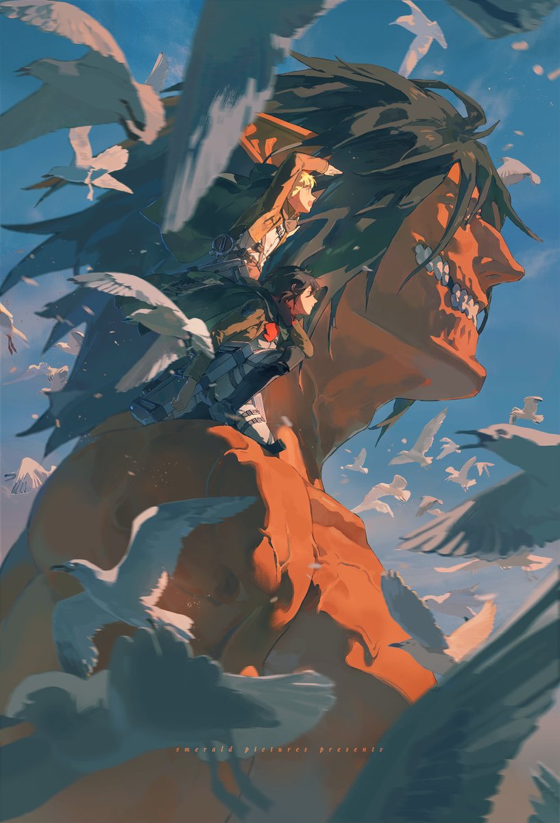 emmmerald_'s tweet image. #AttackOnTitan