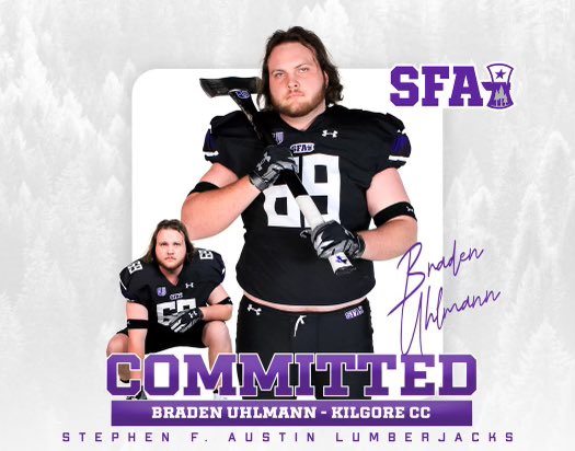 After a great visit at SFA I’m proud to say I’m now a lumberjack!!! 💜🤍AGTG!
@CoachAlexander_ @burgos_coach #MTXE @CoachBangSFA @CoachShaqPowell #AxeEm