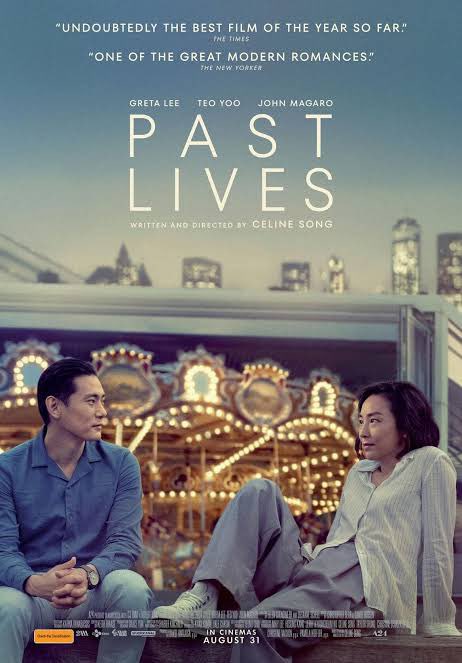 HIDEO_KOJIMA_EN's tweet photo. Watched "Past Lives" on the plane. It was wonderful! It was heartbreaking from start, and even though it almost tore me up in the middle, it gave me positive strength in the end! If I had seen this movie last year, it would have been in my top 10!

"PAST LIVES", translated as "in-yun" in Korean and "past lives" in the subtitles. What is the Japanese word for "destiny" or "fate" as it relates to reincarnation, I guess. It seems to be a different nuance from fate.

At any rate, the director, Celine Song, is very good at cutting frames and directing the camera! I look forward to seeing her future work: the scene in the park where the two meet for the first time in 24 years, the side-by-side scene in the bar where the three of them gather, which is also introduced at the beginning of the film, and the final one-shot scene on the sidewalk. The camera, rather than dialogue, frames the emotions and sentiments. This is what cinema is all about. The loss of the past, the sincere look into the future without denying it. This film is not only a story about first love, but also about people who go "out" and is a beautiful film that spins a more fundamental story of several people's lives and a world that transcends countries and languages. It is a masterpiece.
It’s coming to theaters in Japan in April.