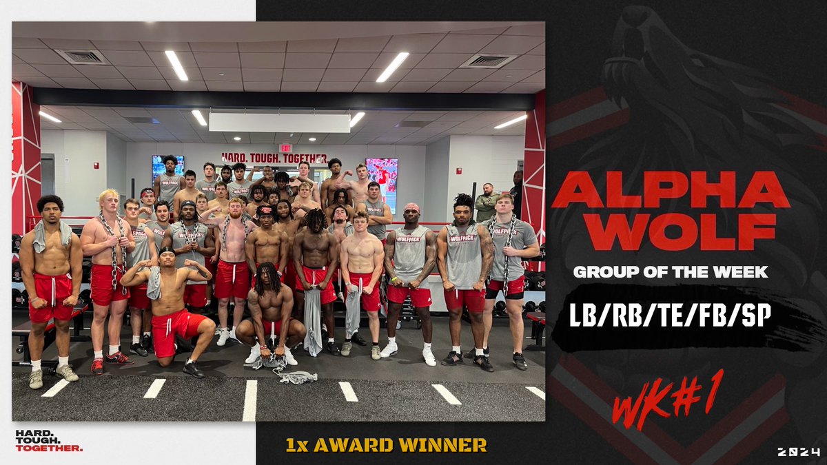 Congrats to our BIG SKILL GROUP for doing a phenomenal job of connecting & competing all week. They consistently showed that they understand THE STANDARD, that has been in place by this group for years. Keep up the good work & setting the tone. #HTT #1Pack1Goal #IronSharpensIron