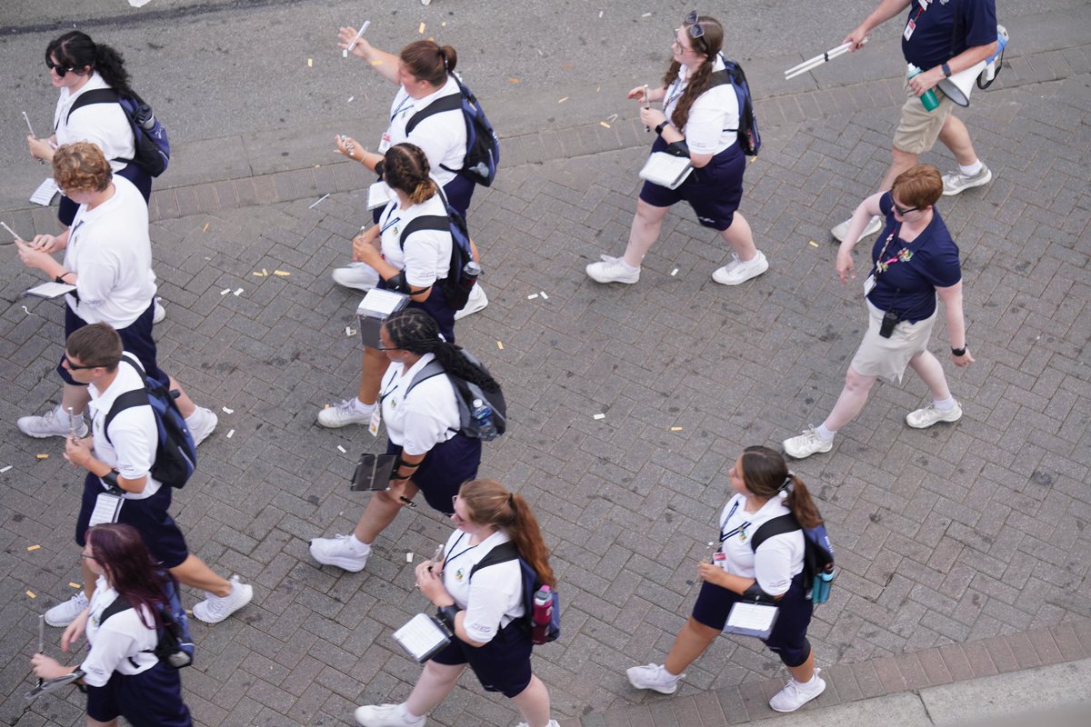 #FairFriday Always love a birds eye view of the parade!