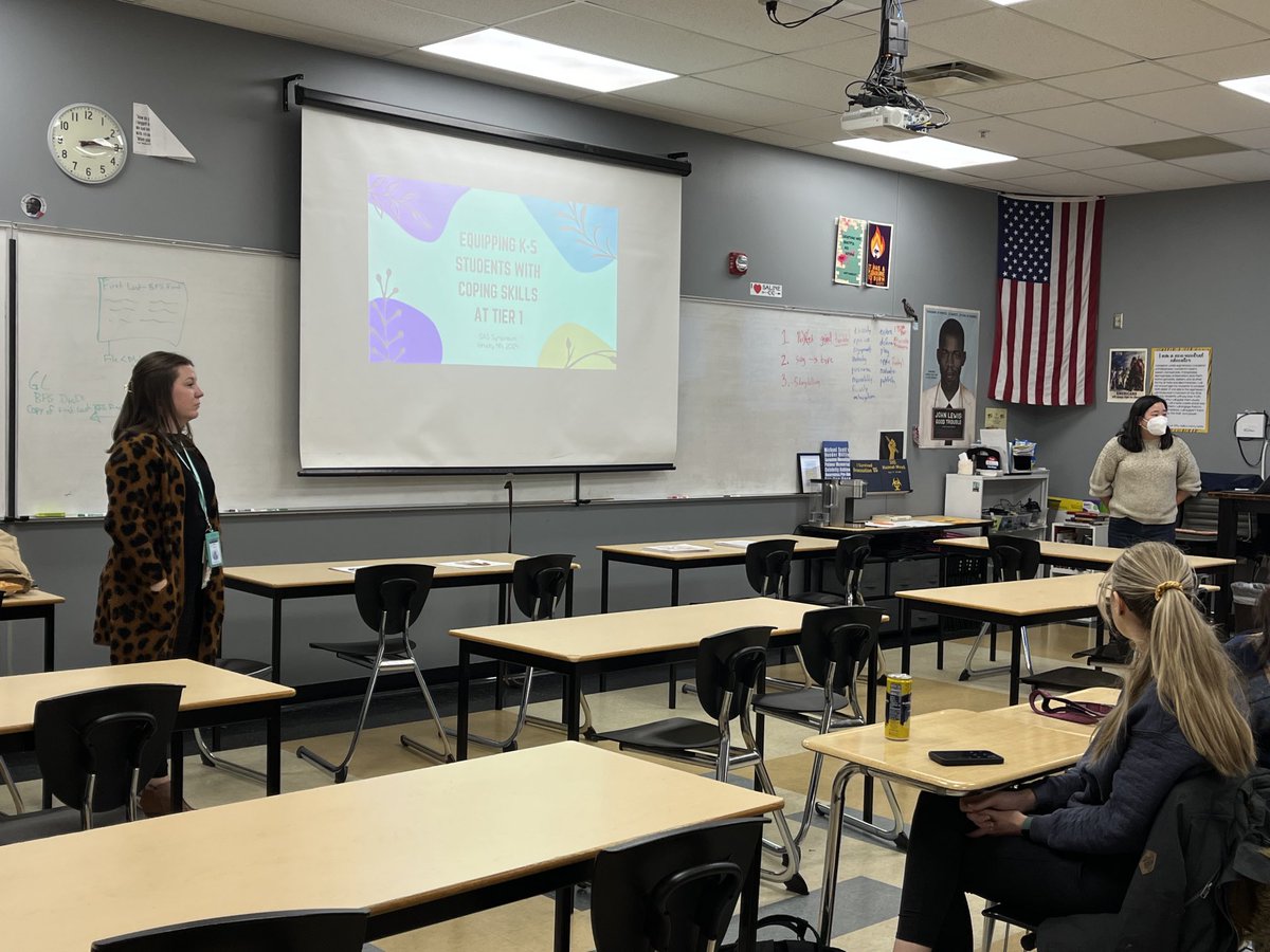 Our Woodland Meadows Certified Staff presented at today’s symposium! #wmlearn #sascompass #learningfromeachother