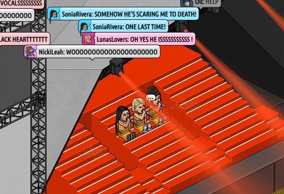 Thank you to @HabboVivas for these pictures of our #Glastonboon set too!! It was truly a night to remember 🧡✨ #SpectrumGlasto