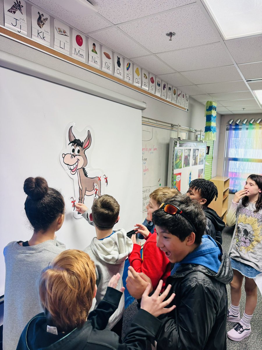 Señor Vega (@ronnyareth) on Twitter photo Ss engaged on pinning the tail on the donkey as they were following directions (up, down, left, right) in Spanish <a href="/Ndavis615/">Dr. Nikia Davis</a> <a href="/eastcarymiddle/">East Cary Magnet Middle School</a> <a href="/ParticipateLrng/">Participate Learning</a> Ss engaged on pinning the tail on the donkey as they were following directions (up, down, left, right) in Spanish <a href="/Ndavis615/">Dr. Nikia Davis</a> <a href="/eastcarymiddle/">East Cary Magnet Middle School</a> <a href="/ParticipateLrng/">Participate Learning</a>