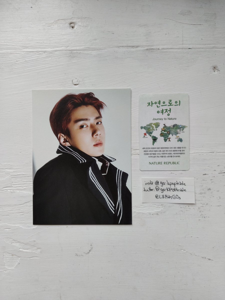 gerKPOPtrade's tweet photo. WTS / SELLING

EXO Sehun Tempo Postcard / Suho Nature Republic PC

💸
1€ / 1€*

+shipping

*PC not the "freshest" anymore

DM me :)

giving up my collection, so more stuff to come!

#EXO #exol #EXOLS #EXO_CreamSoda #EXOSUHO #EXOSEHUN #SEHUN #SUHO #EXOwts #EXOselling #exodus https://t.co/k5ykSFnVlV