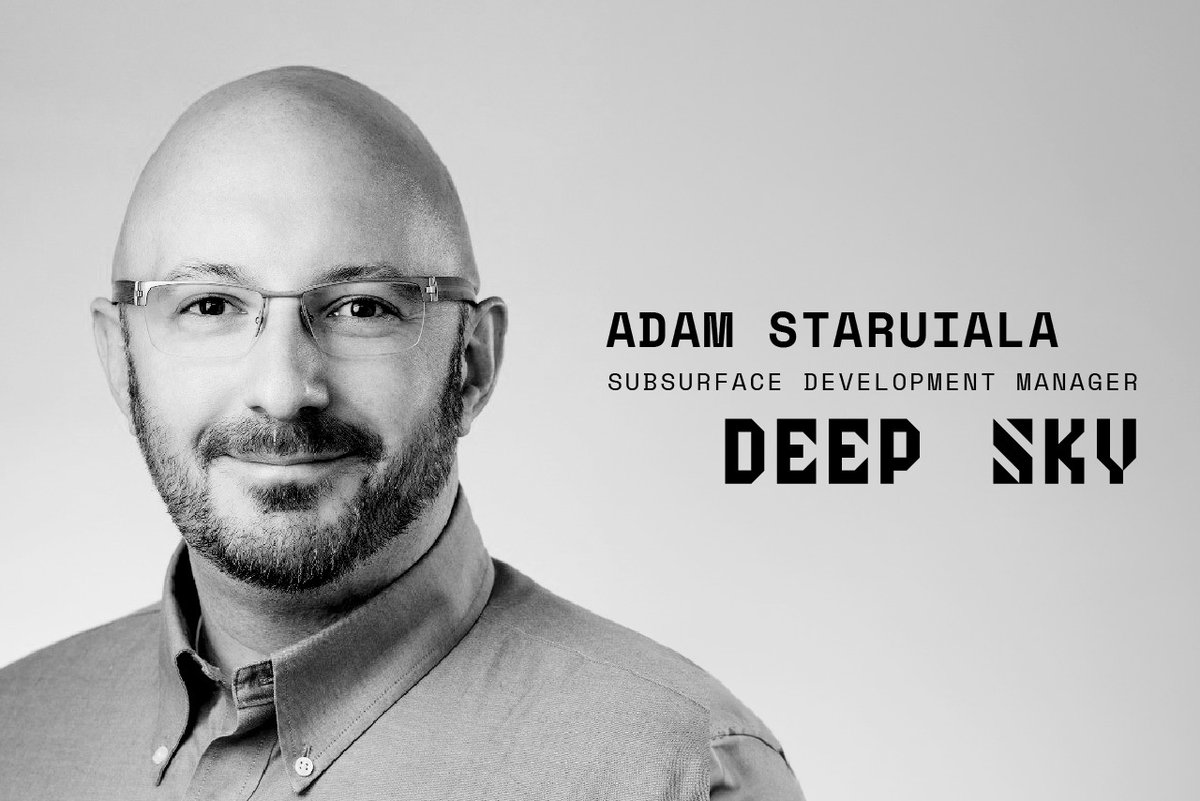 As we head into the weekend, help us extend a warm welcome to Adam Staruiala as our new Subsurface Development Manager! With a specialty in petrophysics, completions and geomechanics, he's focused on our #sequestration efforts. 

Welcome, Adam!