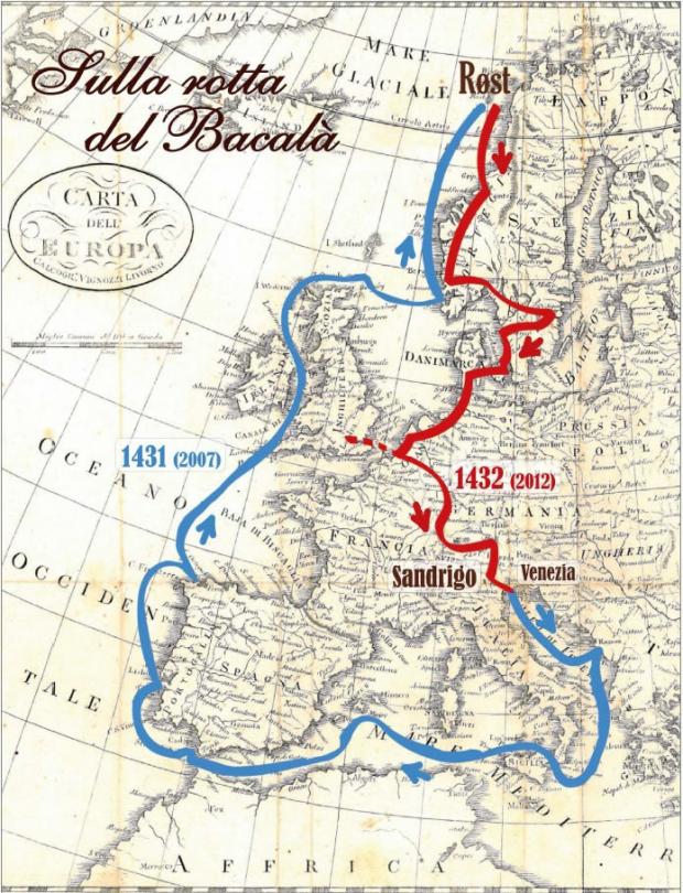 Sapevate che il #14gennaio 1432 Pietro Querini scoprì il #baccalà alle isole #Lofoten?

🐟 Sbarcato dopo un naufragio, il mercante ha scoperto qui i segreti dell'essicazione del merluzzo, portandole sulle tavole dei veneziani fino ad oggi!

#MarcoPolo700
#VeneziaSerenissima❤️🦁