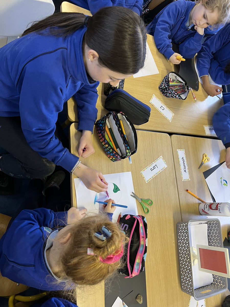 Ask any of our little buddies about space and they’ll surprise you with their knowledge. Their big buddies helped make the planet projects. Teamwork! <a href="/PDSTie/">PDST</a> <a href="/PDSTSciences/">PDST Sciences</a>