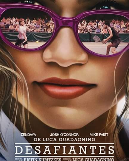 No te pierdas #Desafiantes el 25 de abril, solo en cines. 🎾