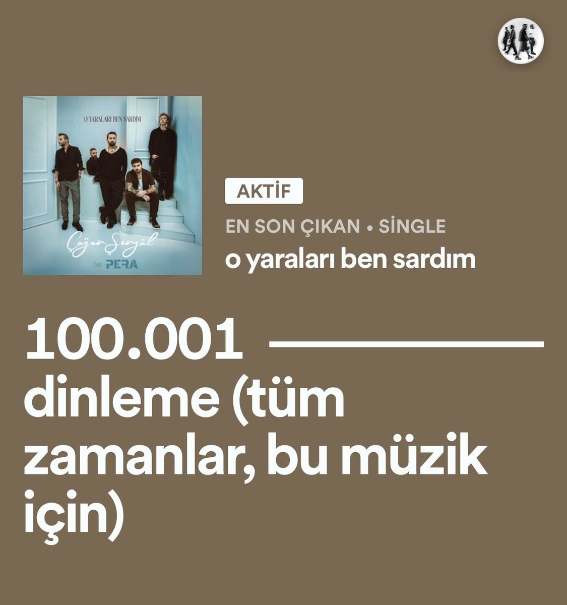 Harikasınız ❤️❤️ 
<a href="/cagansenguul/">Çağan Şengül</a> 
open.spotify.com/track/56saPeWB…