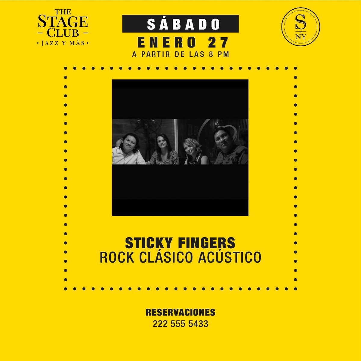LudHRB's tweet photo. Iniciamos Enero con dos súper conciertos 🤘🤘 @hikurirockblues  y #stickyfingersblues , los esperamos https://t.co/GlYddqVNJX