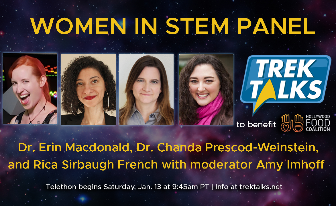TOMORROW! #TrekTalks 3 starts at 9:45 am PT/12:45 pm ET! We've got a #Tuvix panel! A women in STEM panel! A #TREKtivism panel and more! Join us on #YouTube and get more info at TrekTalks.net!