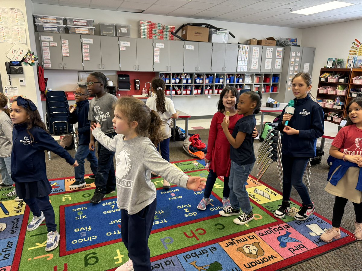 Karaoke with Mrs. Molina for our new Sharpen the Saw rotation! We had so much fun!