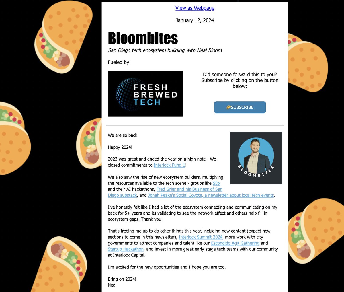 New Bloombites email newsletter by Fresh Brewed Tech is out! Here's a taste and subscribe for the rest. conta.cc/4238ScP