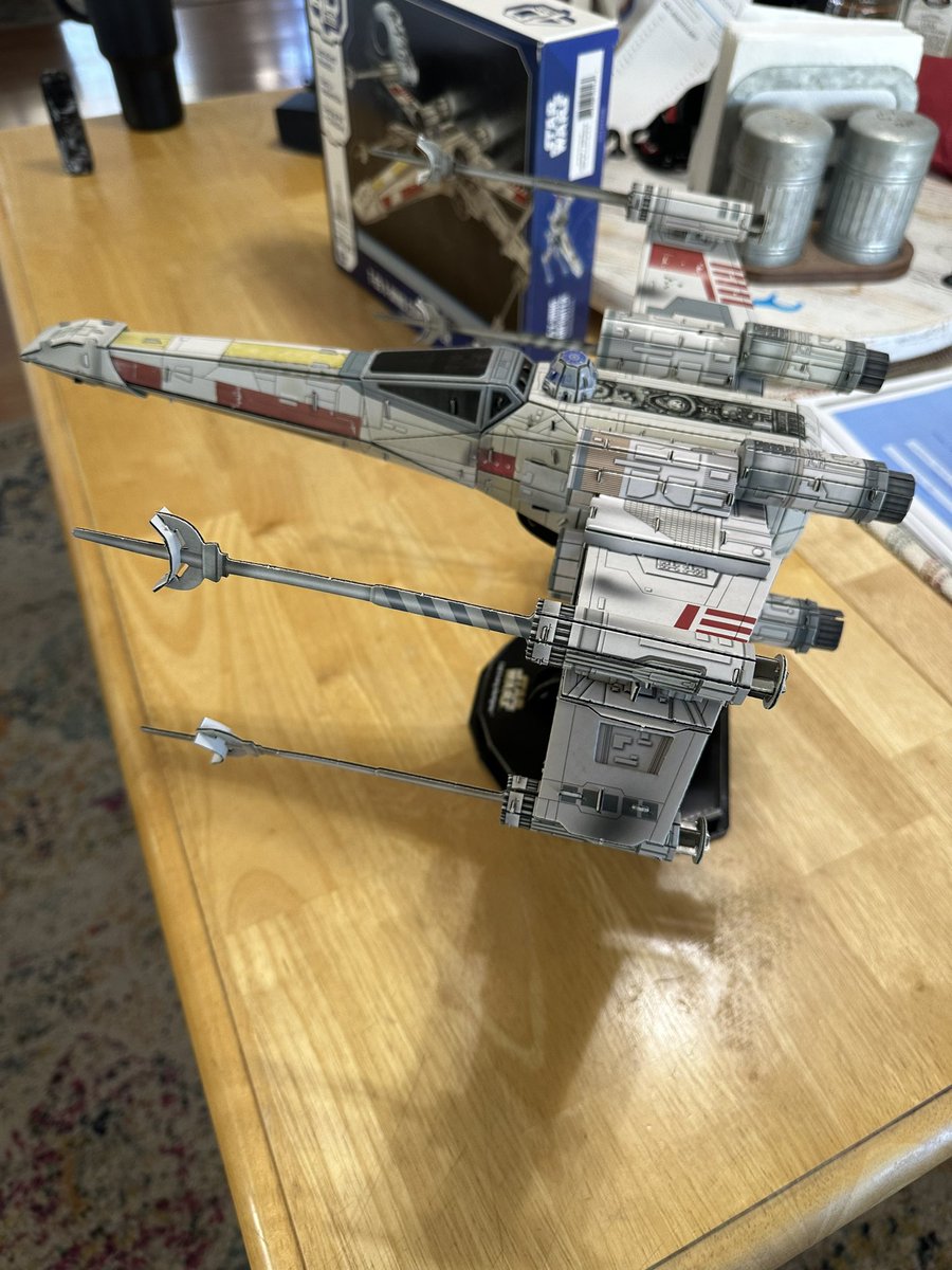 DIE_AL0T #MetroidPrime aka Big Jennifer Garner 😉 (@scottd4571) on Twitter photo <a href="/spinmastergames/">Spin Master Games</a> #4DBuild Just finished and this is an excellent #StarWars model. I need more now, this was so fun to do and is awesome looking! I didn’t have a cool backdrop to use so it’s just the dining room table 🤷♂️I highly recommend these <a href="/spinmastergames/">Spin Master Games</a> #4DBuild Just finished and this is an excellent #StarWars model. I need more now, this was so fun to do and is awesome looking! I didn’t have a cool backdrop to use so it’s just the dining room table 🤷♂️I highly recommend these