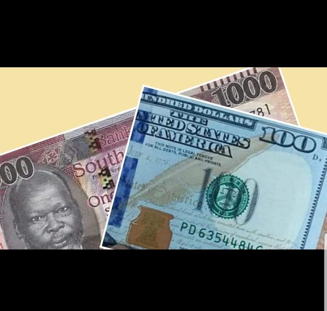 Dollar rate hits record high in South Sudan. Official Bank of South Sudan rate stands at $100 for SSP 109,900, while black market value is $100 for SSP 120,000. Stabilization efforts ongoing. 

#SouthSudanEconomy #SouthSudanNews #SSOX