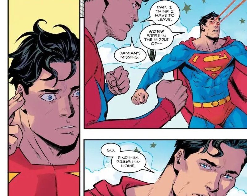 DC: "Jon and Damian are no boyfriends"
Also DC, every single time: