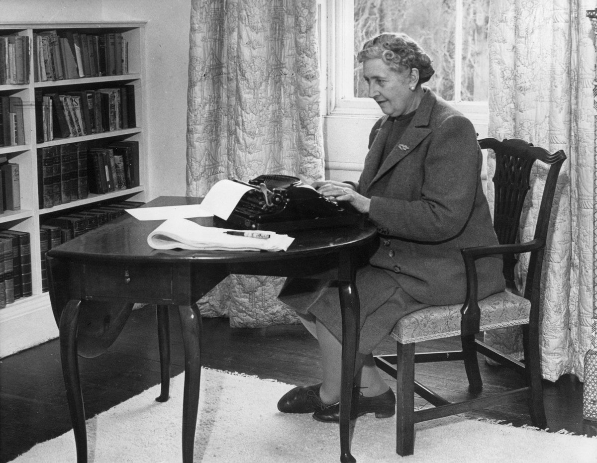 English writer Dame #AgathaChristie died #onthisday in 1976. #LadyMallowan #trivia #MurderIsEasy #MurderontheOrientExpress #DeathontheNile #AndThenThereWereNone