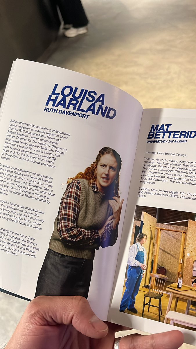 bloody fantastic . Louisa was absolutely the star 🤌🏽🤩 #UlsterAmerican   HOWWWLINGG! <a href="/RiversideLondon/">Riverside Studios</a>