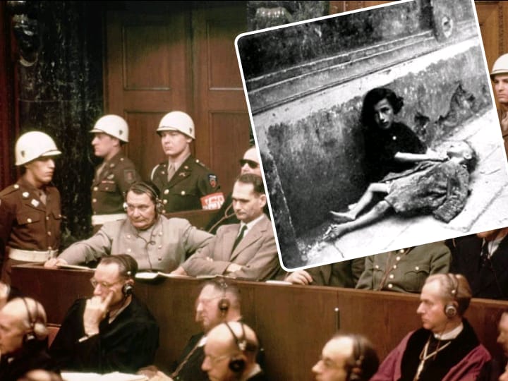 kijoteeh's tweet photo. juicio a los criminales de guerra
1939 a los nazis genocidas/ 2024 criminales israelíes 

#Sudafrica #israel #nazi https://t.co/YC0YetrQQ4