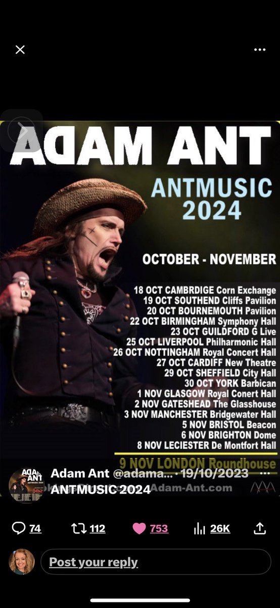 AmandaMoon__'s tweet photo. Decisions, decisions! π #Cardiff #Bristol #Birmingham @adamaofficial #AdamAnt #AAITBBHIMTGD #DirkWearsWhiteSox β€οΈπΉβ€οΈππ #AM4SP #SM4AP #Antpeople https://t.co/yiu6GCBe2z