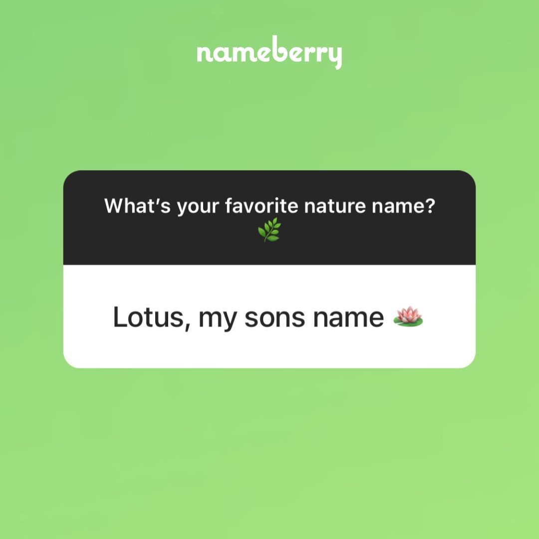 nameberry's tweet image. The *Berry* best nature names 🍓

Tell us your faves ⬇️

#nameberry #babynames #naturenames