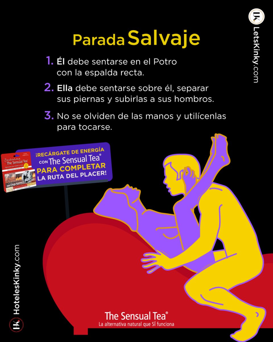 Hoteles Kinky on X: 🔥 Encuentra esta y otras 11 posiciones para sacarle  jugo al Potro del Amor en la guía gratuita. Descarga YA aquí:  t.coO0gqX7rxYf t.cobYzGn2SB5I  X