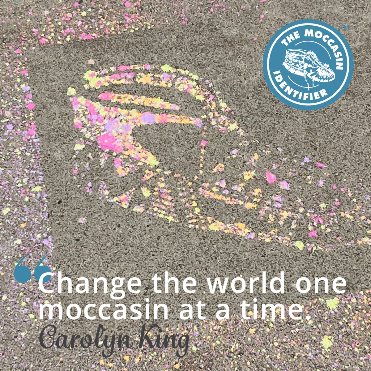 Carolyn King is the visionary behind @moccasinidentifier, dedicated to transforming the world, one moccasin at a time. For details on acquiring your Moccasin Identifier stencilling kit or to explore more about it and its mission. moccasinidentifier.com.