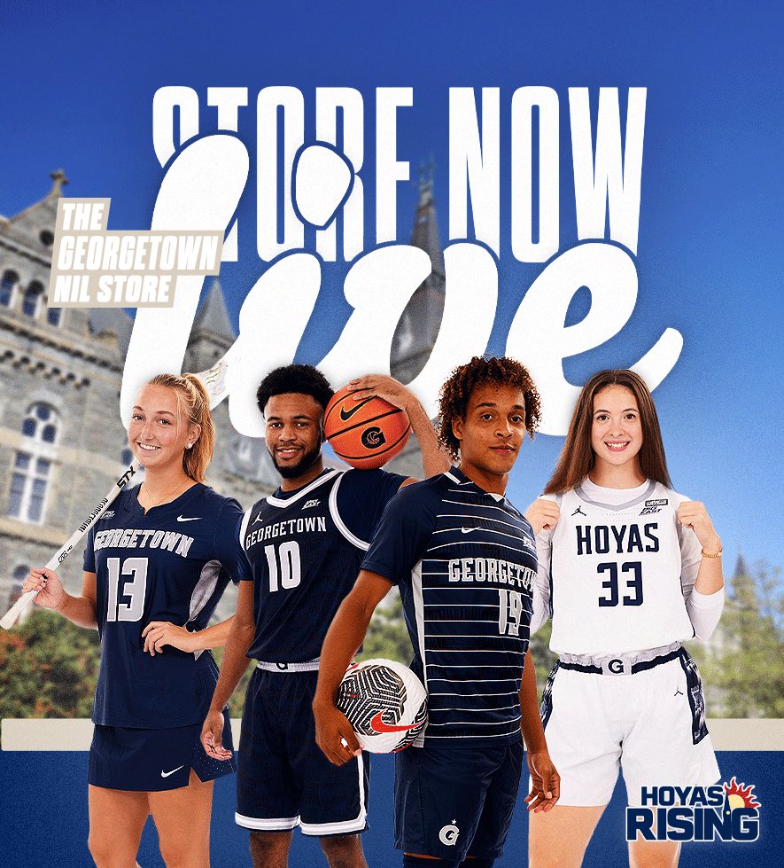 Georgetown NIL Store tweet media