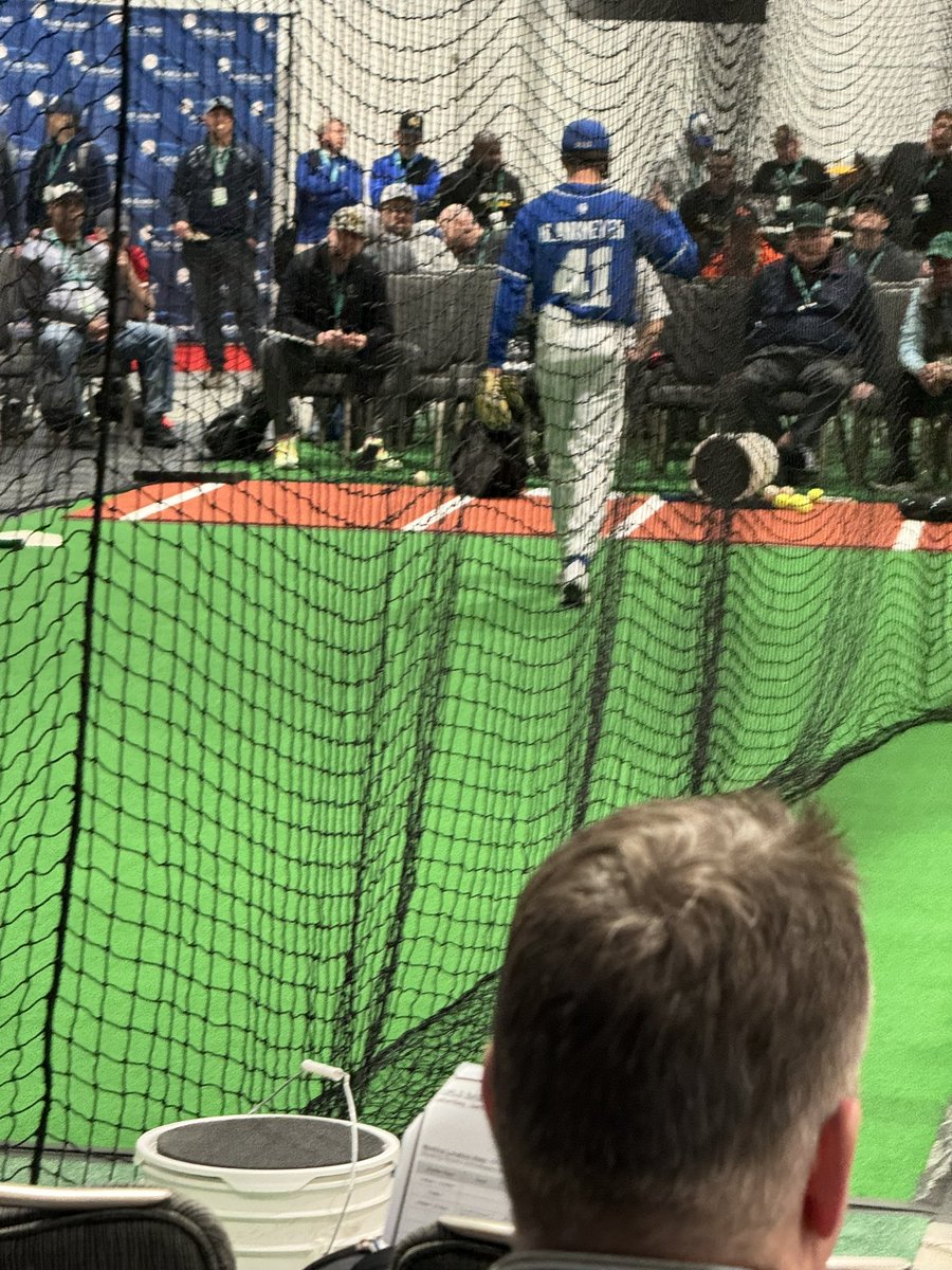 Great infield presentation by Ty Blankmeyer at the Mohegan Sun Baseball Convention