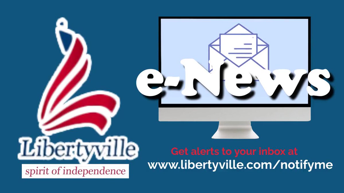 To read this week's e-news click here: libertyville.com/CivicSend/View…