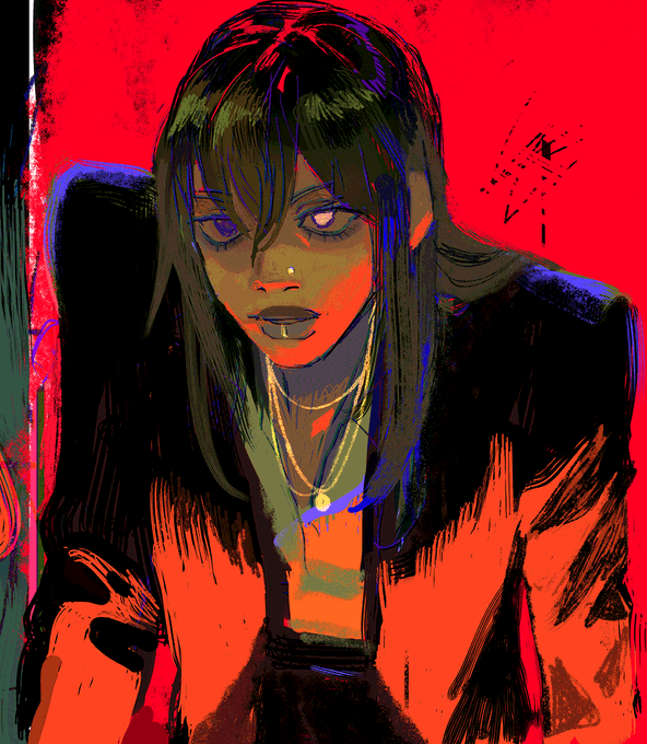 new oc, she means business  